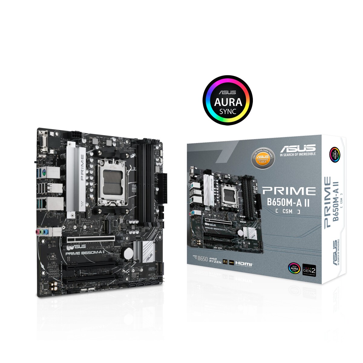 ASUS PRIME B650M-A II-CSM Mainboard Sockel AMD AM5 Image