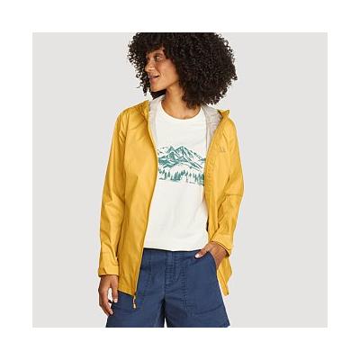 Eddie Bauer Plus Size Women's RipPac Pro Waterproof Waterproof Rain Jacket - Dijon - Size 3X