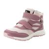 Wanderschuh JACK WOLFSKIN "WOODLAND TEXAPORE MID VC K", Gr. 39, lila (ash mauve), Textil, Synthetik, sportlich, Schuhe, wasserdicht mit Klettverschluss