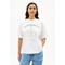 GIANNAA FORTUNE - Frauen Oversized Fit T-Shirt - weiss (Größe: S)