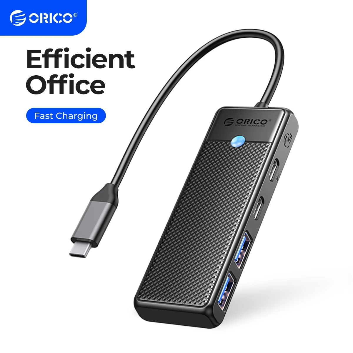 Orico usb 3,0 hub adapter port extender pd100w ladeans chluss 5gbps hoch geschwindigkeit übertragungs nabe Image