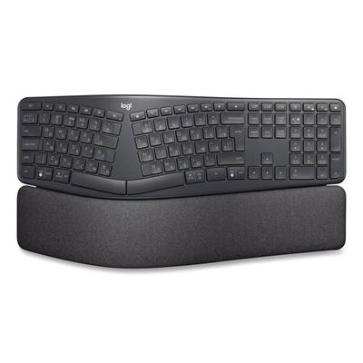 Logitech Ergo K860 Wireless Split Keyboard, Black (LOG920009166) Each Logitech® Cordless Keyboards