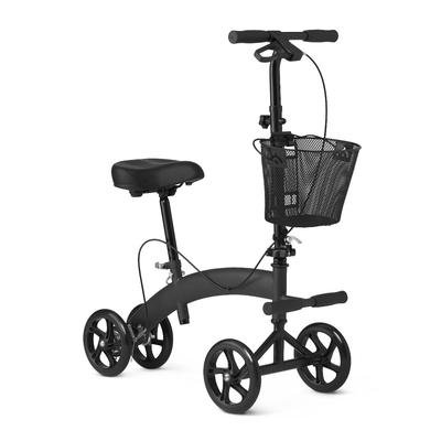 Manual Seated Scooter Knee Walker, Black, 1 EA (MDS86000SS) Each Medline