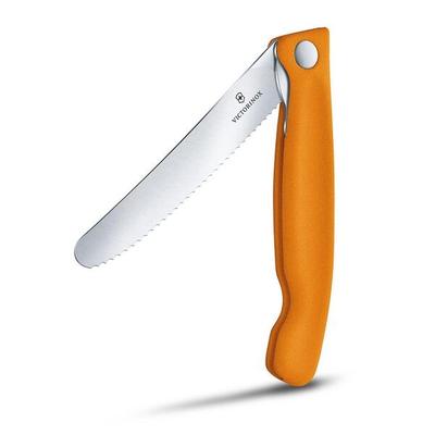 Victorinox Picknickmesser klappbar »Swiss Classic« 11 cm Gemüsemesser orange Image