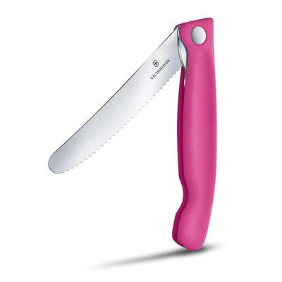 Victorinox Picknickmesser klappbar »Swiss Classic« 11 cm Gemüsemesser pink