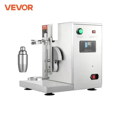 SucceBuy Milkshake Maker Machine 120W Commercial Milk Tea Shaker Machine Single Head Milk Shake Mixer Machine