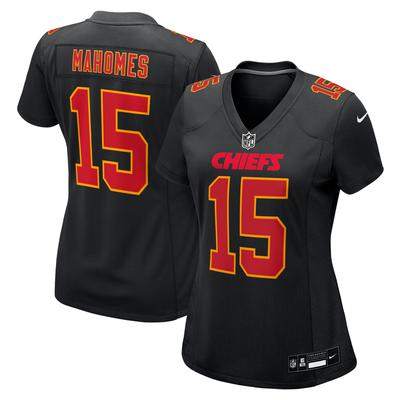 Kansas City Chiefs Nike Fashion Super Bowl 2024 Trikot - Schwarz - Patrick Mahomes - Damen Image