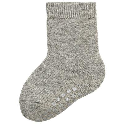Sterntaler - Kid's ABS Woll-Socken Uni - Hüttenschuhe 35/36 | EU 35-36 grau Image