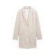 Tom Tailor Jacke "spring coatigan" Damen sand stone beige melange, Gr. XXL, Polyester, Jacken outdoor