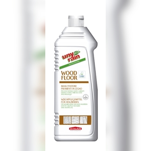 Blanc HYGIENIC umweltfreundliches Wischpflegemittel für Holzböden, ECOLABEL, 6 x 1000 ml Flasche, auf pflanzlicher Basis Image