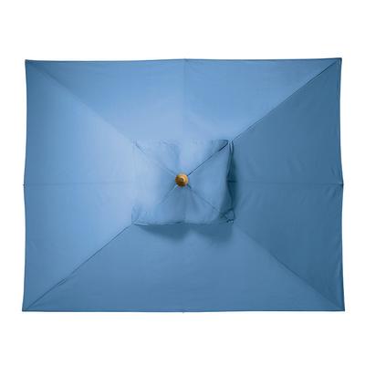 Replacement Canopy for 8' x 10' Rectangular Market Umbrella - Rumor Midnight - Frontgate
