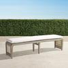 Palmetto Dining Bench Cushion - Quick Dry, Indigo - Frontgate