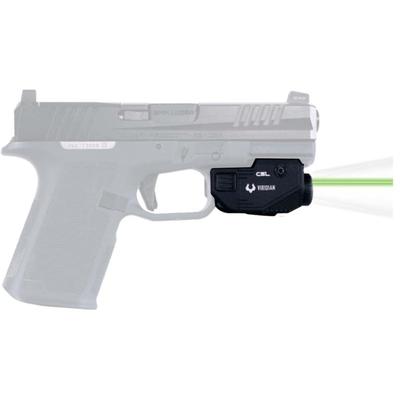 Viridian Weapon Technologies C5L Custom 580 Lumens LED Green Laser Tactical Light w/ INSTANT-ON & SafeCharge Power Bank Black Ruger RXM Lithium Ion