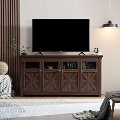 Farmhouse Style Sideboard Buffet Cabinet for Kitchen/Dining, Storage Cabinet with Adjustable Shelf