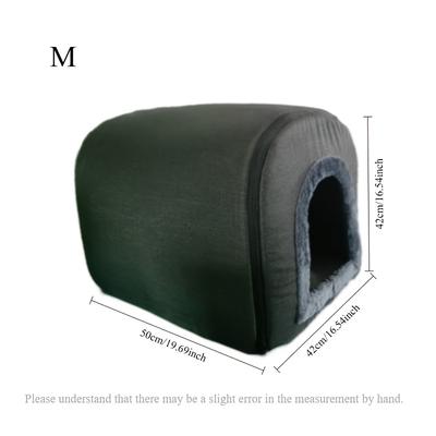 TEMU Pet Washable Nest Dog Bed Cat House Deep Litter Box Image