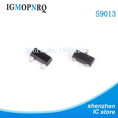 100 teile/los smd s9013 mark j3 sot-23 kunststoff ver kapselung transistoren triode Image