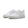 Golfschuh PUMA "Avant 2 Golfschuhe Damen", Gr. 37.5, weiß ash gray feather, Obermaterial: Textil, Synthetik, Kuhleder; Futter: Textil, Synthetik; Innensohle: Textil; Laufsohle: Gummi, Schuhe