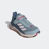 Wanderschuh ADIDAS TERREX "VOYAGER 21 SLIP-ON TRAVEL", Gr. 37, magic grau, putty mauve, pure ruby, Textil, Synthetik, sportlich, Schuhe
