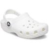 Clog CROCS "Classic Clog K", Kinder, Gr. 22, weiß, Croslite, unifarben, sportlich, Schuhe, Hausschuh, Schlappen, Sandale mit Fersenriemen