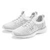 Sneaker LASCANA, Damen, Gr. 36, grau, Obermaterial: 100% Textilmaterial. Futter: 100% Textilmaterial. Decksohle: 100% Textilmaterial. Laufsohle: 100% Synthetik, unifarben mit Farbeinsatz, sportlich, Schuhe Slip-on-Sneaker, Slipper, Halbschuh, bequem...