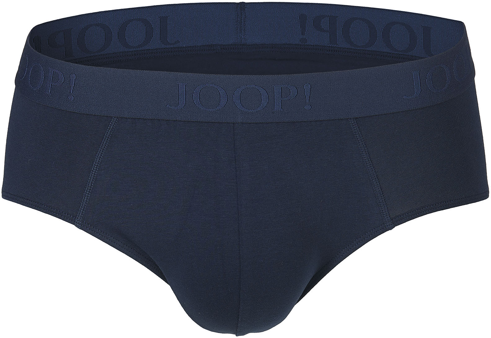 Slip JOOP "Everyday", Herren, Gr. L, blau (navy), Obermaterial: 95% Baumwolle, 5% Elasthan, unifarben, körpernah, Unterhosen, mit elastischem Logobund Image