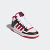 Sneaker ADIDAS SPORTSWEAR, Damen, Gr. 40, core schwarz, team power rot 2, cloud weiß, Synthetik, Leder, sportlich, Schuhe, Sneaker, Schnürboots, Winterschuhe