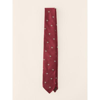 J.McLaughlin Men's Silk Tie in Wasp Red