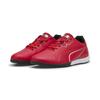 Sneaker PUMA "Scuderia Ferrari HP Drift Cat 11 Sneakers Jugendliche", Kinder, Gr. 38.5, rot (rosso corsa weiß rot), Obermaterial: Synthetik; Futter: Textil; Laufsohle: Gummi, Schuhe
