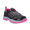 Outdoorschuh CMP "KIDS KIRUNA FITGO TREKKING SHOES WP", Gr. 32, pink (grau, fuxia), Synthetik, Leder, sportlich, Schuhe, wasserdicht
