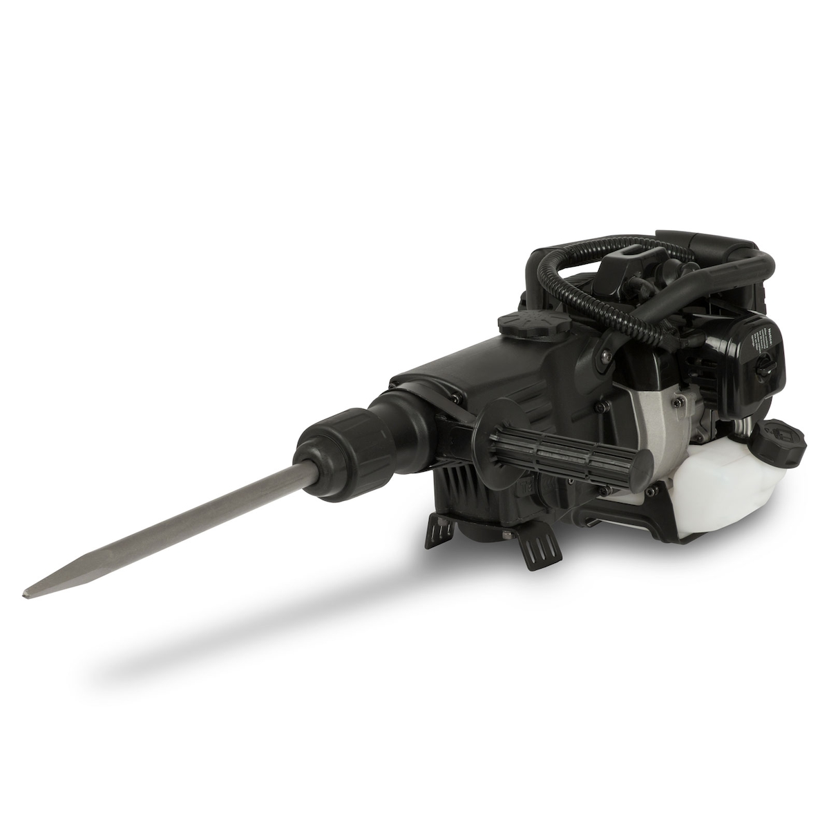 EBERTH Benzin Schlagbohrer, 1200W, 12J Kerbschlagkraft, 3200 Schläge/min, mobile Bohrmaschine mit SDS Bohrer & Meißel Image