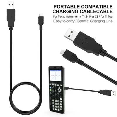 1.5m Replacement Charging Cable for Texas instrument-s TI-84 Plus C-E / for ti-nspire / ParaTI