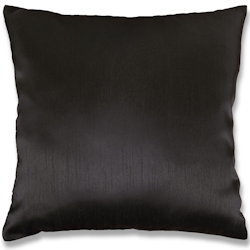 Arsvita Kissenhülle Alessia schwarz - black 30x50cm mit Füllkissen Image