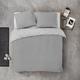 Bestlivings Bettwäsche-Set (155x220cm) Side Way Grey/White
