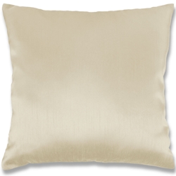 Arsvita Kissenhülle Alessia beige - sandbeige 40x40cm mit Füllkissen Image