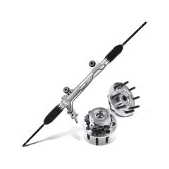 2006-2008 Dodge Ram 1500 Front Steering Rack and Wheel Hub Kit - Autopart Premium