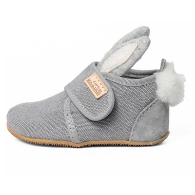 Living Kitzbühel - Kid's Babyklett Heinrich Hase - Hüttenschuhe 24 | EU 24 grau Image