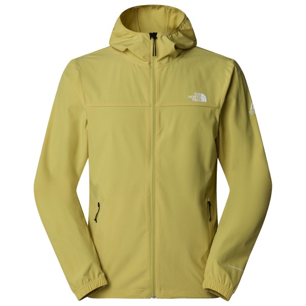 The North Face - Mountain Athletics Hooded Wind Jacket - Softshelljacke Gr M oliv/beige