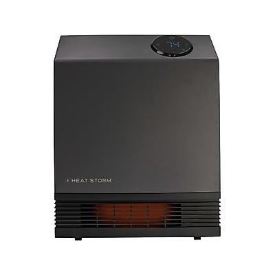Heat Storm 1000-Watt Wall Mounted Electric Space Heater, Gray
