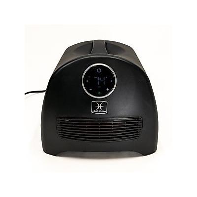 Heat Storm Sahara 1500-Watt Infrared Portable Heater with Built-In Thermostat, Black