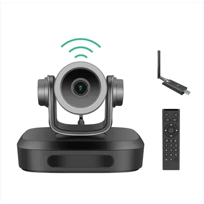 2MP 1080P 360 Grad Wireless PTZ WIFI Webcam 3x Zoom 3D Rauschunterdrückung HDR Videokamera für Online-Unterricht Videokonferenz