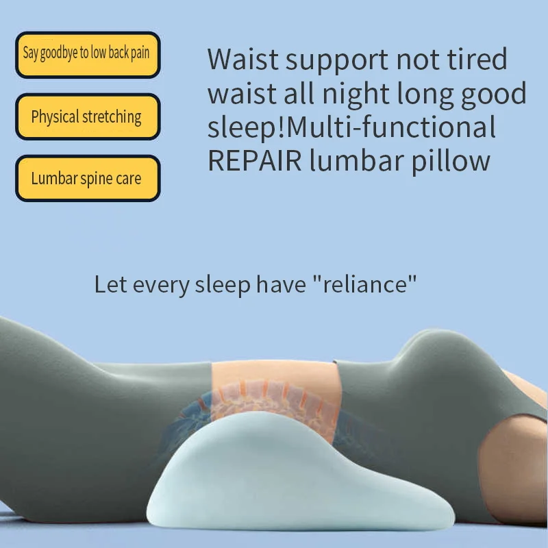 Lendenkissen Bett Schlafen Lendenkissen Spezielle Bandscheibenvorfall Lendenwirbelstütze Lendenkissen Schlaf Lendenwirbelstütze Image