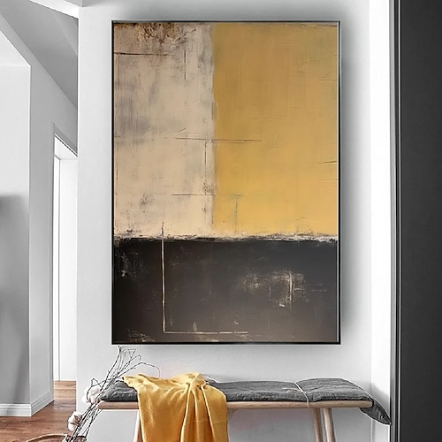 Ölgemälde handgemalte Leinwand Wandkunst Dekoration moderne abstrakte dekorative Bilder für Wohnzimmer Wohnkultur gerollt rahmenloses ungedehntes Gemälde Image