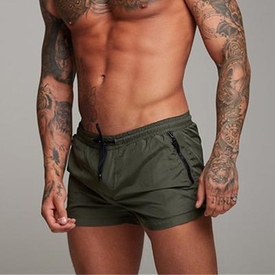 Men's Swim Trunks Swim Shorts Board Shorts Bottoms Drawstring with Pockets Swimming Surfing Beach Water Sports Solid Colored Summer Spring
