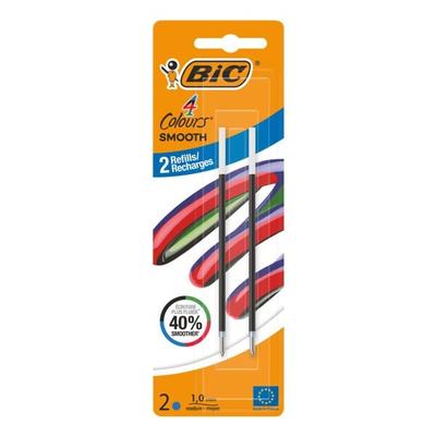 BIC 2er-Pack Ersatzminen »4 Colours Smooth« blau Image