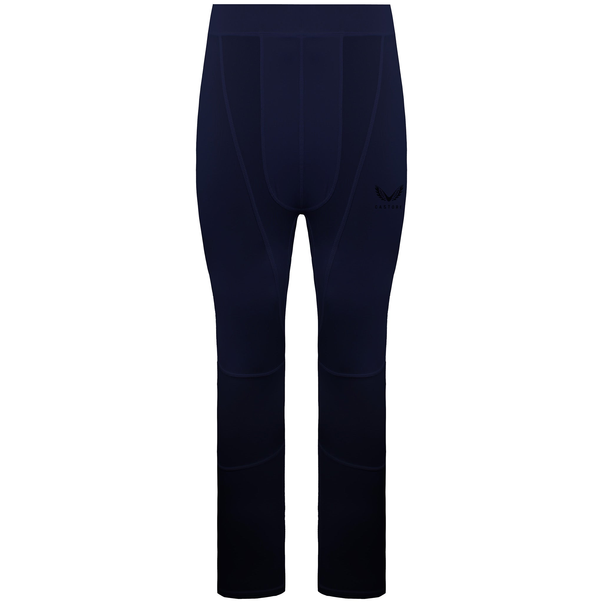 Castore Logo Mens Navy Baselayer Leggings - Size Large | Castore Sale | Discount Designer Brands