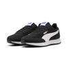 Sneaker PUMA "R78 LIGHTWIND", Gr. 41, schwarz-weiß (puma schwarz, puma weiß), Textil, sportlich, Schuhe