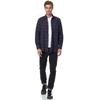 Langarmhemd RUSTY NEAL, Herren, Gr. S, EURO-Größen, blau (blau, denim), 65% Polyacryl, 20% Polyester, 15% Baumwolle, kariert, casual, Langarm, Hemden, im trendigen Holzfäller-Look