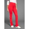 Jazzpants KANGAROOS, Damen, Gr. 50, N-Gr, rot (rot, weiß), Jersey, Obermaterial: 95% Baumwolle, 5% Elasthan, unifarben, unifarben mit Farbeinsatz, casual, bequem lang, Hosen, mit kontrastfarbenem Piping - NEUE KOLLEKTION