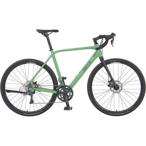 Gravelbike PROPHETE ""Prohete Graveler"" Gr. 55, grün, Fahrräder, 55cm, 28 Zoll (71,12cm)