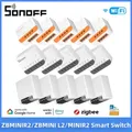 SONOFF MINI R2 / ZBMINIR2 / ZBMINI-L2 Controllo vocale MINI Switch Zigbee / WiFi Smart Switch Funziona con Alexa eWelink Google Home